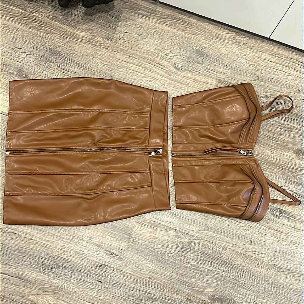 Haute Monde Crop & Pencil Skirt Set (M)